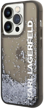 Etui Karl Lagerfeld Liquid Glitter Elong do Apple iPhone 14 Pro Max Black (3666339091576)