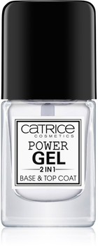 Основа і закріплювач лаку Catrice Power Gel 2 in 1 Base & Top Coat 10.5 мл (4251232284485)