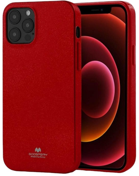 Etui Mercury Jelly Case do Apple iPhone 13 Pro Max Red (8809824785771)