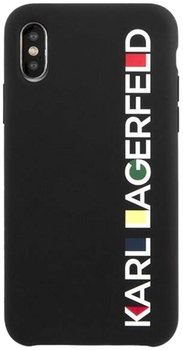 Панель Karl Lagerfeld Glossy Bauhau для Apple iPhone X/XS Black (3700740468821)