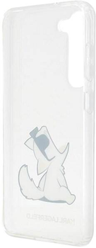 Панель Karl Lagerfeld Choupette Fun для Samsung Galaxy S23 Transparent (3666339114848)