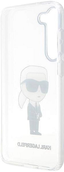 Etui Karl Lagerfeld Ikonik Karl Lagerfeld do Samsung Galaxy S23 Transparent (3666339117795)