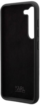 Панель Karl Lagerfeld Silicone Ikonik для Samsung Galaxy S23 Black (3666339114633)