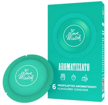 Презервативи Love Match Aromatizzato Асорті 6 шт (ROZ6400229611)
