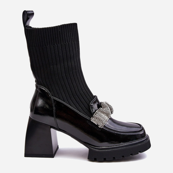 Жіночі черевики високі S.Barski D&A MR870-41 37 Чорні (5905677950601)