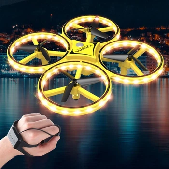 Квадрокоптер Firefly drone F01 управление жестами руки / ручной дрон на подарок игрушка ребёнку (PV-14009189)
