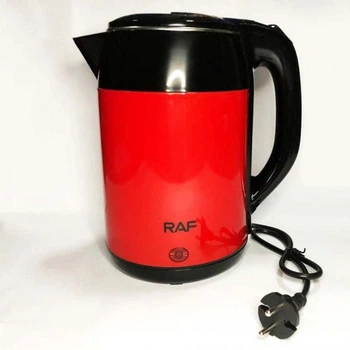 Дисковый электрический чайник RAF-R.7876 2.5 л 2000 Вт Черно-Красный