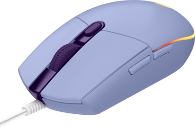 Mysz Logitech G203 Lightsync USB Lilac (910-005853)