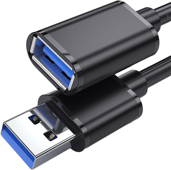 Кабель ESSAGER USB Extension Cable USB 3.0 Male to Female 1 м (EXCAM-YT01)