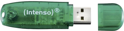 Pendrive Intenso Rainbow Line 8GB USB 2.0 Transparent-Green (4034303008537)