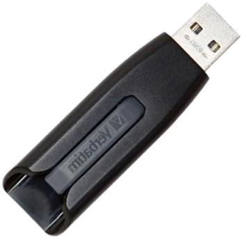 Флеш пам'ять Verbatim Storen Go V3 128GB USB 3.2 Black (23942491897)