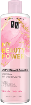 Гель для душу AA My Beauty Power суперзволожувальна олія Opuntia 400 мл (5900116081229)