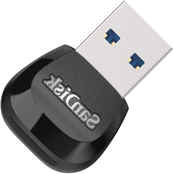 Кардрідер SanDisk MobileMate USB 3.0 microSD HC UHS-I + microSD XC UHS-I Black (619659169039)