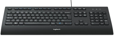 Клавіатура дротова Logitech K280e USB DEU Black (920-008669)