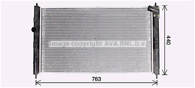 Радіатор охолодження Aircros/ASX 1.6/2.0 7/13 (вир-во AVA) Ava (MT2276)