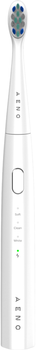 Електрична зубна щітка AENO DB8, 30000 обертів за хвилину, біла, 3 насадки
