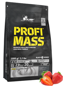 Gainer Olimp Profi Mass 1 kg Truskawka (5901330038082)