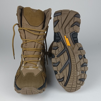 Шкіряні берці Oksy Tactical демісезонні черевикі Сoyote розмір 42