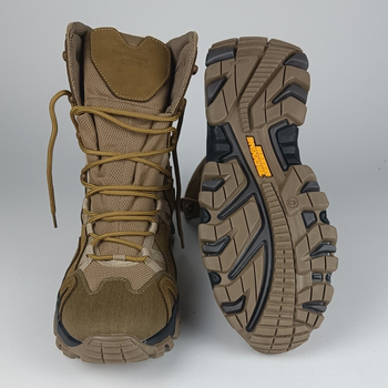 Кожаные берцы Oksy Tactical демисезонные ботинки Сoyote размер 41