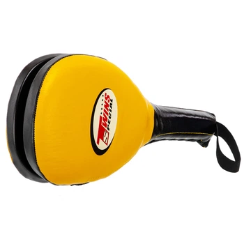 Ракетка для тхэквондо двойная Twins Heroe 402 Yellow-Black