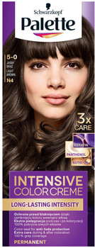 Крем-фарба для волосся Palette Intensive Color Creme 5-0 (N4) Light Brown (3838824159539)