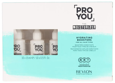 Koncentrować się do włosów Revlon Proyou The Moisturizer Booster 10 x 15 ml (7501015914175)