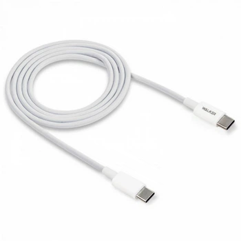 Кабель USB WALKER C850 Type-C - Type-C white