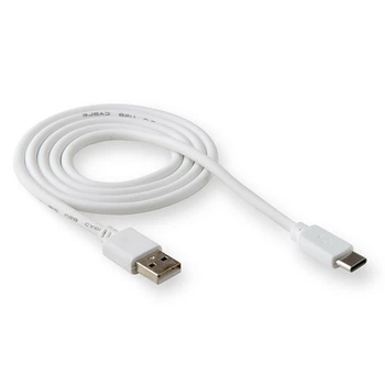 Кабель USB WALKER 110 Type-C white (тех.пак)