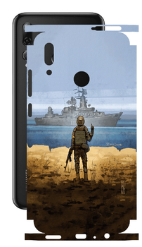 Захисна плівка StatusSKIN для Huawei P Smart plus 2019 (POT-LX1T) Корпус Вініл Корабель