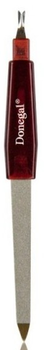 Pilnik do paznokci Donegal szafirowy z radełkiem 12.5 cm (5907549220584)
