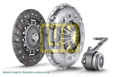 Комплект зчеплення LuK 624337433 Mitsubishi Outlander 2324A080, 2300A003, 2324A015