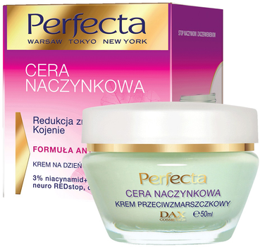 Крем для обличчя Perfecta Cera Naczynkowa зменшення зморшок і заспокоєння 50 мл (5900525050953)