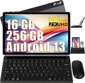 Планшет 11" 2K SEBBE S23 16/256Gb 8 ядер Android 13 10000mAh Серый