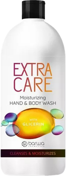 Mydło do rąk i ciała Barwa Extra Care nawilżające w płynie z gliceryną 500 ml (5902305004217)