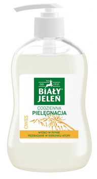 Мило Biały Jeleń Гіпоалергенне рідке з екстрактом вівса 300 мл (5900133007677)