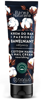 Krem do rąk i paznokci Barwa Naturalna bawełniany odżywczy 100 ml (5902305000622)