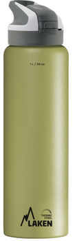 Термопляшка Laken 18/8 Summit 1 л Khaki (TS10K) (8412544058409)