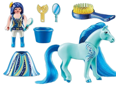 Klocki Playmobil Księżniczka Luna z koniem 8 szt. (4008789061690)