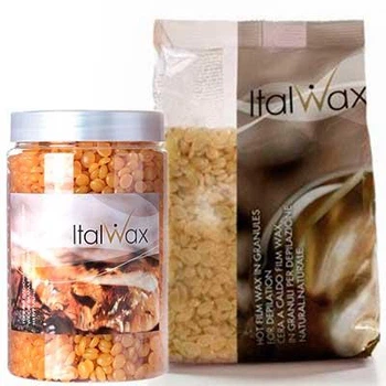 Воск в гранулах горячий для депиляции Натуральный Ital Wax 1 кг