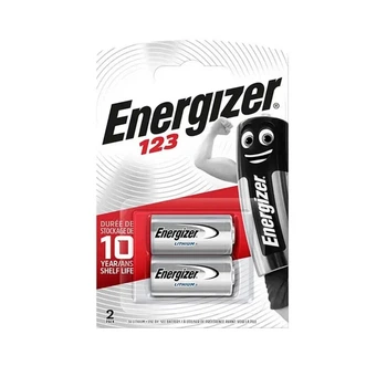 Батарейка Energizer 123 Lithium 2 шт