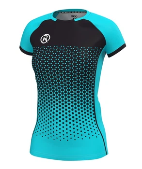 Волейбольна футболка жіноча RIGO MAGIC Turquoise-Black M