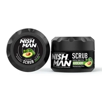 Скраб для обличчя та тіла NISHMAN Avocado Face and Body Scrub 300 мл