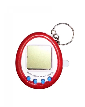 Тамагочи классический Tamagotchi (овал, прозрачный красный)