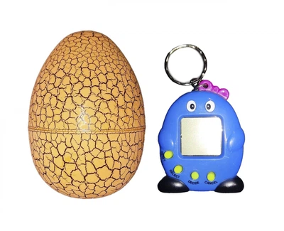 Тамагочи классический Tamagotchi (цып-цып, синий в желтом яйце)