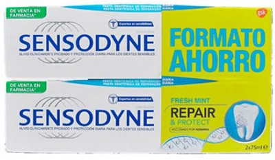 Зубная паста Sensodyne Duplo Fresh Mint 2x75 мл (8431890090888)