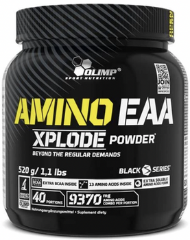 Амінокислоти Olimp Amino EAA Xplode 520 г Фруктовий пунш (5901330065347)