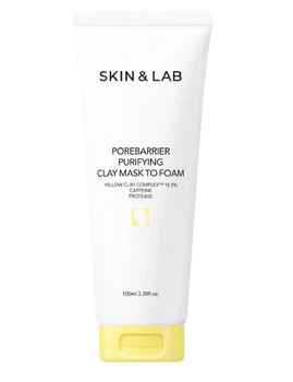 Маска-пенка для умывания Skin & Lab Porebarrier Purifying Clay Mask To Foam 100 мл