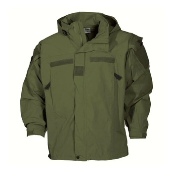 Мужская куртка с капюшоном US Gen III Level 5 MFH Olive S (Kali) KL075