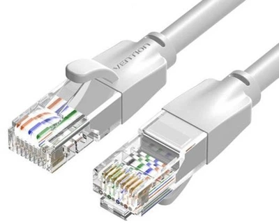 Інтернет-кабель Vention Cat 6 UTP Patch 1000 Мбіт/з круглий мережевий шнур патч-корд RJ45 0.5 м (YM1206)