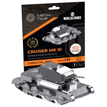 Конструктор Metal Time коллекционная модель Cruiser Mk III (MT064)